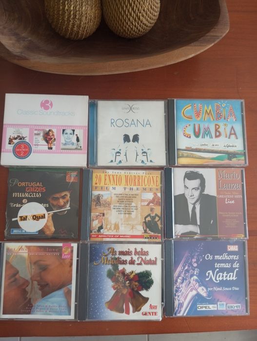 CD e coletâneas vários estilos musicais classica blues rock
