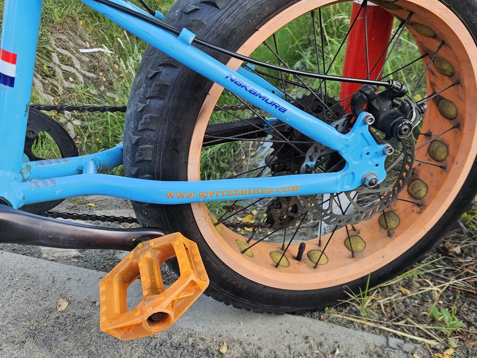 Fat bike Brutus dla dzieci okazja sprowadzony