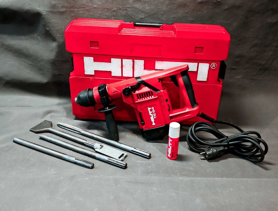 Młotowiertarka Młot Hilti TE-54 Kombi + Kufer + 4 Dłut + Smar Zestaw