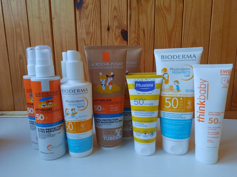 Сонцезахисні з народження Мустела Веледа Біодерма   спф50