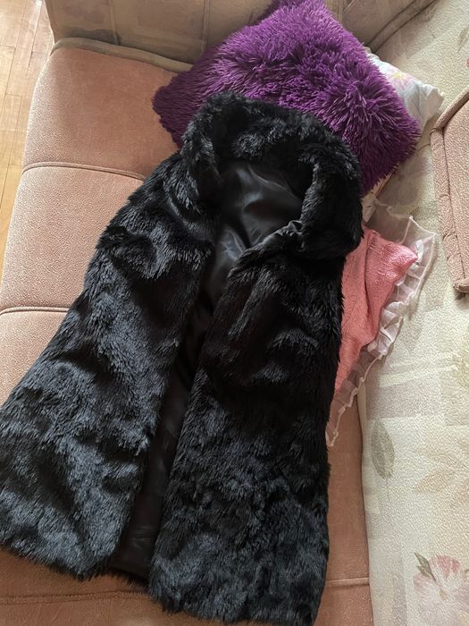 Шуба желетка безрукавка