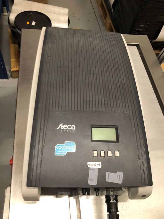 Panele fotowoltaiczne , falownik, stelaż