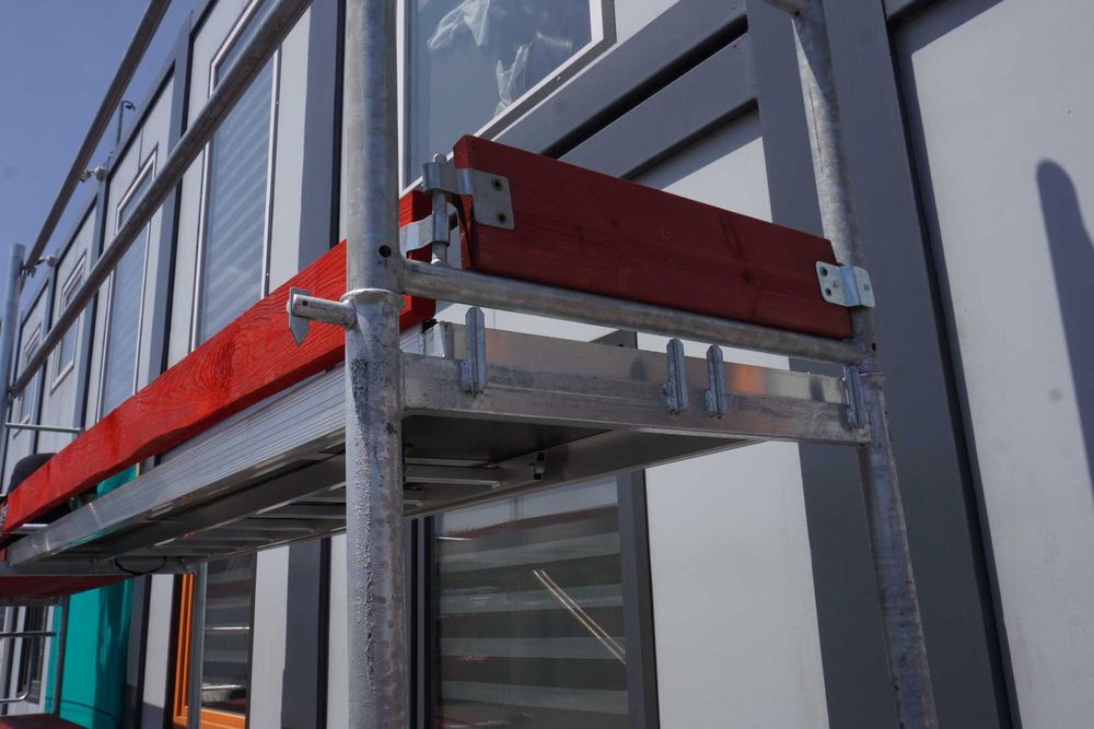 Rusztowanie Plettac P70 120m2 Podesty Drewniane - Zestaw Rusztowania