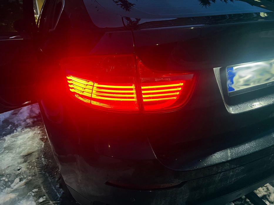 BMW X6 E71 2008-2012 (przedlift) HELLA komplet oryginalnych lamp tylnych