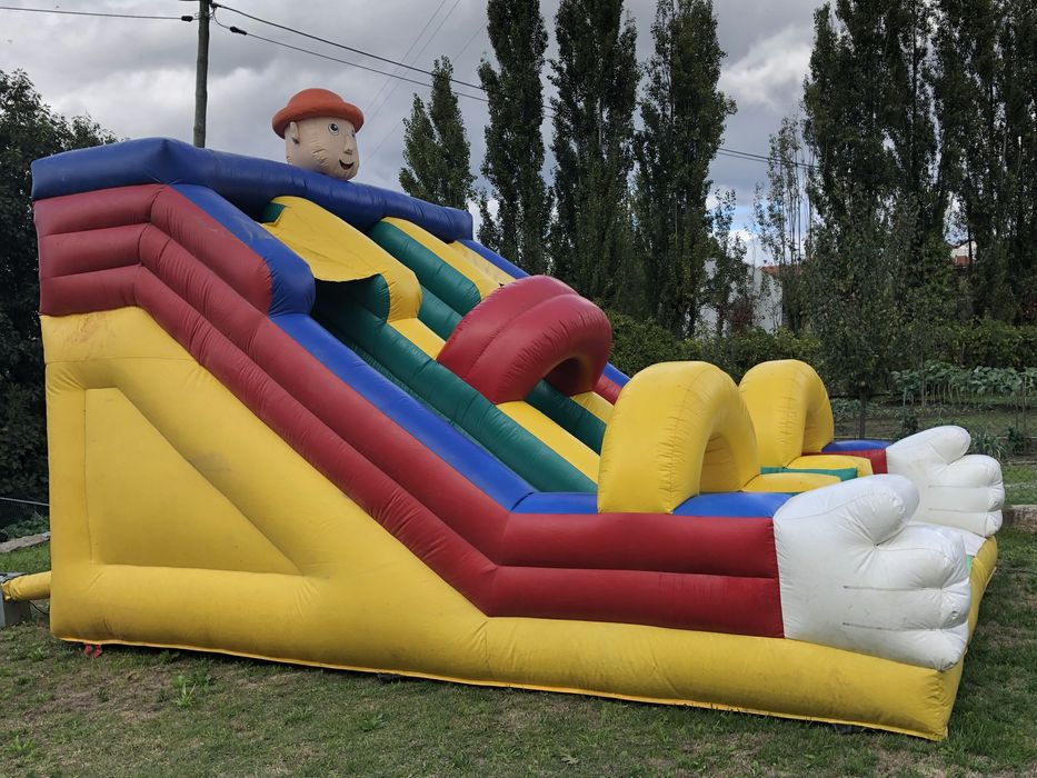 Venda insuflavel escorrega duplo