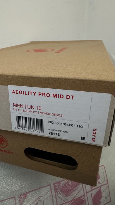 Nowe buty Mammut Aegility Pro Mid DT rozm.44 2/3 - 100% oryginał