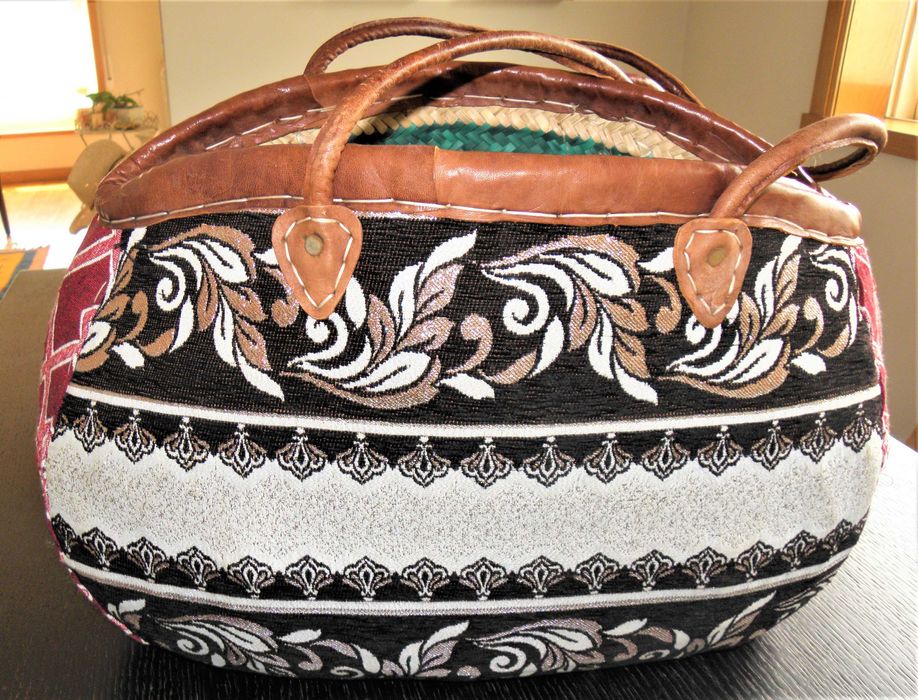Bolsa artesanal marroquina