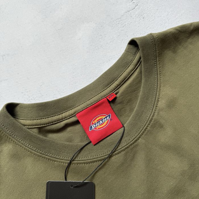 Футболка Dickies колір хакі Дікіс