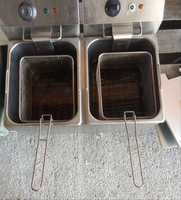 Fritadeira elétrica inox