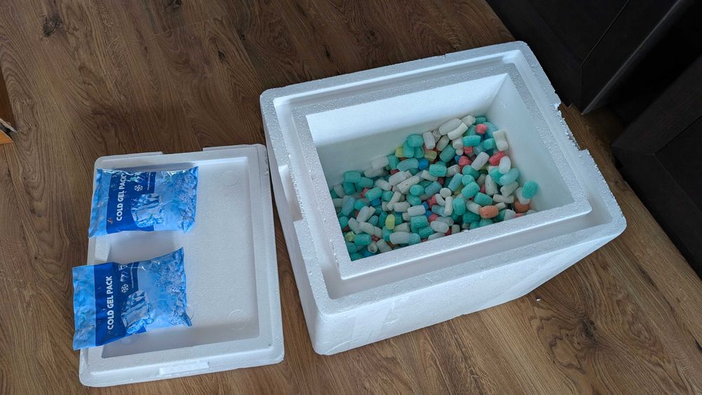 Pudło styropianowe 24L