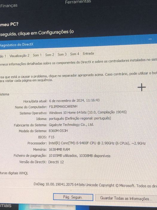 Computador DESKTOP RTX3050 GlobalData
