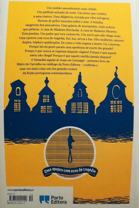 O Varandim seguido de Ocaso em Carvangel - Mário de Carvalho