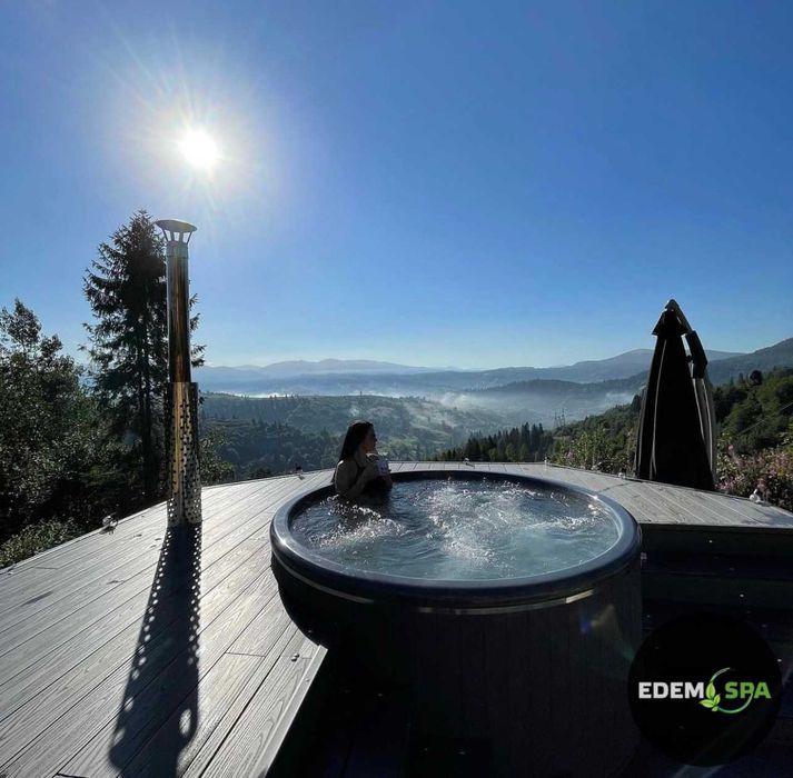 Японска фурако. Мобильна купіль. Джакузі на дровах. Спа вдома