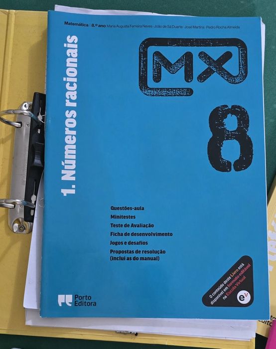 Livro Matemática 8 ano MX 8