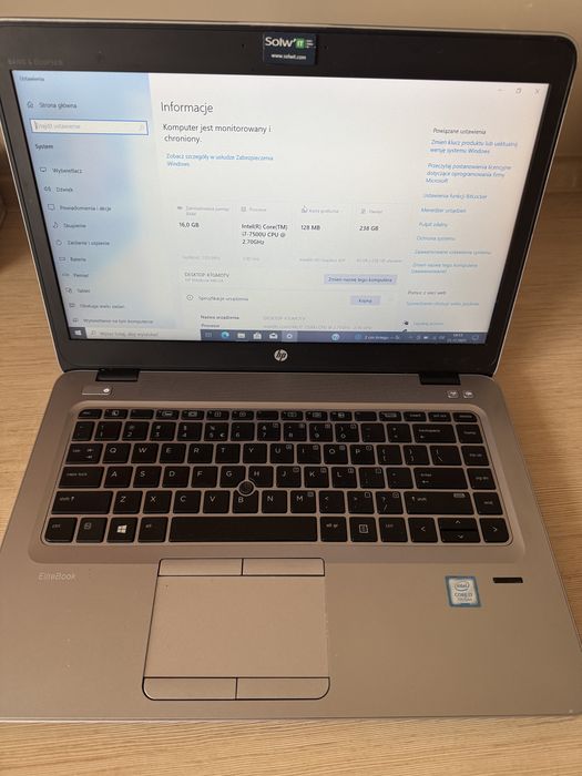 HP Elitebook  G4 i7