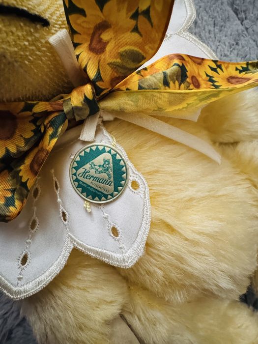 іграшки нові  з мохеру Teddy Bear “ Hermann” німецькі вінтажні ведмедики, колекційні