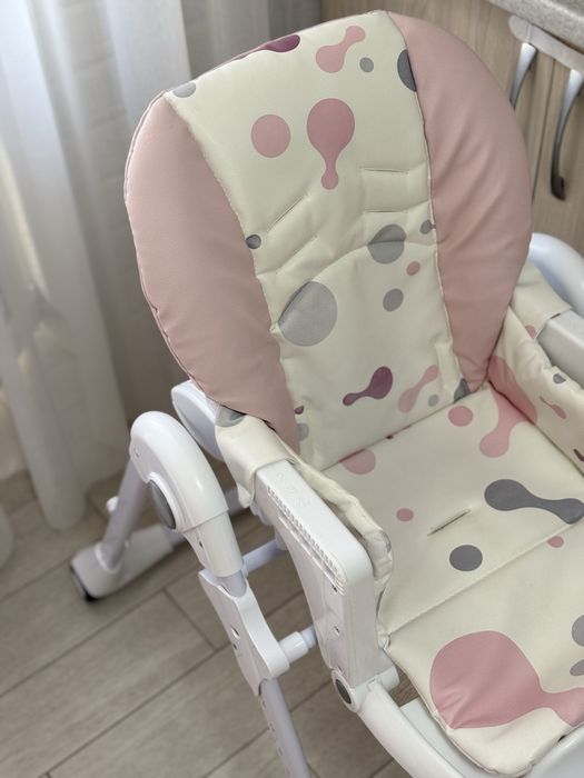 стільчик для годування Kinderkraft Yummy Pink