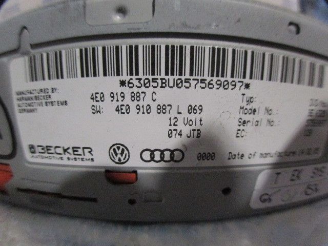 Rádio / auto-rádio AUDI A6 (4F2, C6)