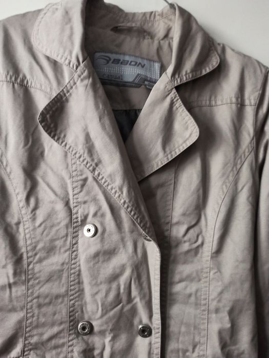 Trencz, płaszczyk, kurtka szara. XS.