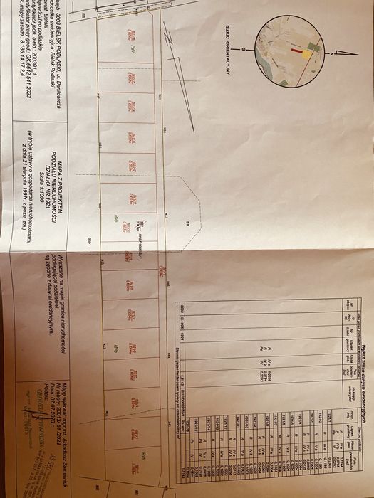 Sprzedam działki budowlane z warunkami zabudowy w Bielsku Podlaskim