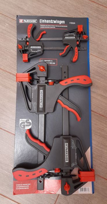 Струбцини Parkside Germany затискачі