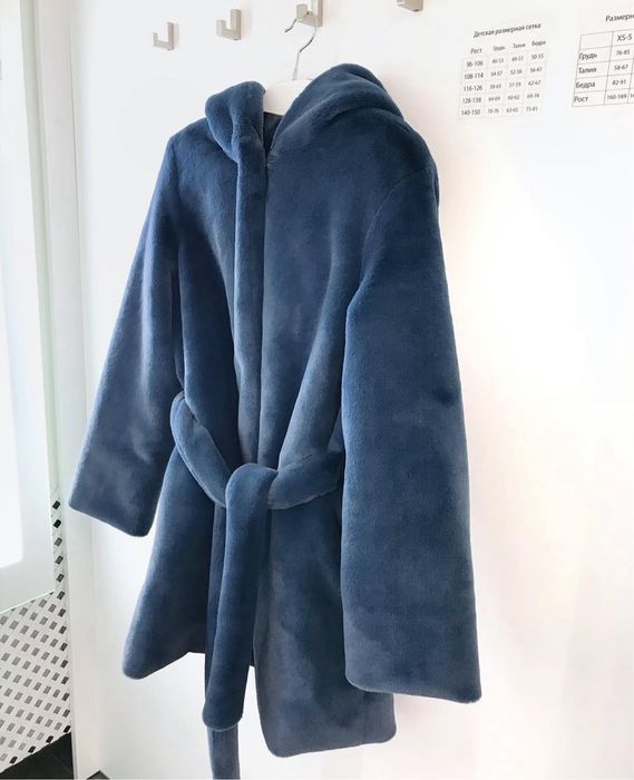 Шуба трендового цвета monro store samange emass