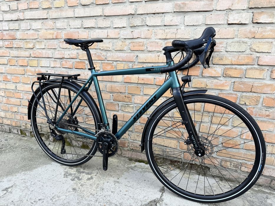 Гравійний велосипед Stevens на shimano GRX