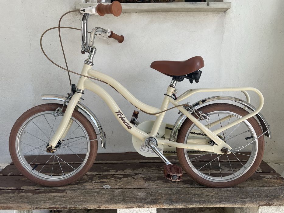 Bicicleta 16" Vintage Bege Toimsa