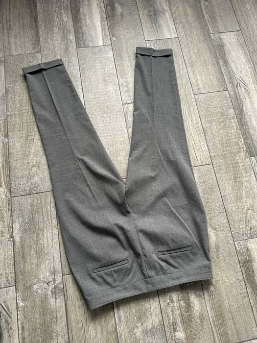 Сірий костюм двійка zara брюки піджак
