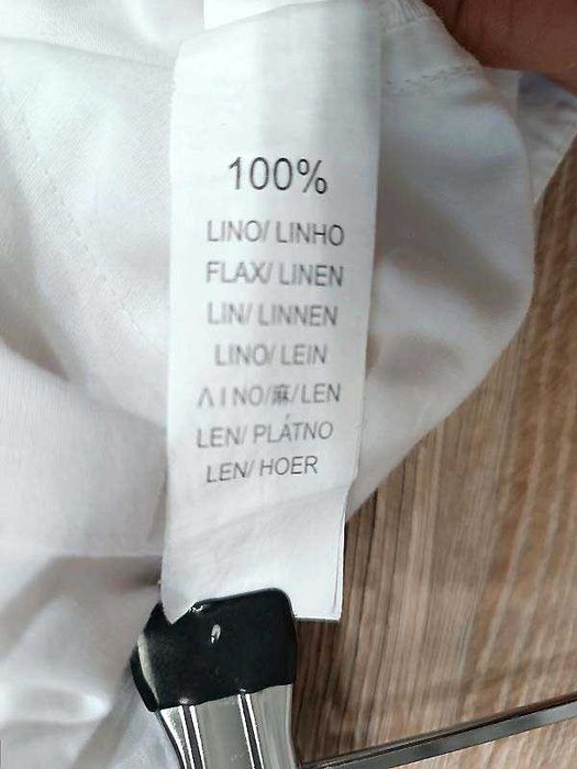Zara rybaczki 100% len roz 42/44