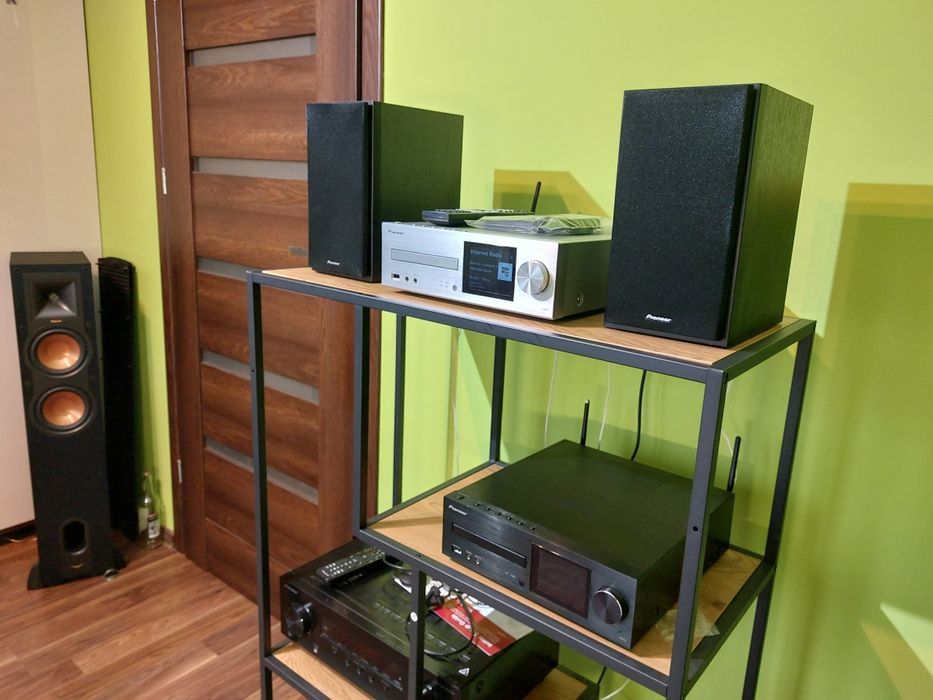 Minisystem Hi-Fi Pioneer HM72 Wi-Fi BT CD Spotify Hi-res DSD Sub Preo