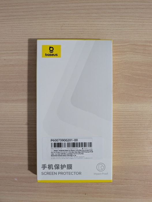 Baseus iPhone 15 Pro Max Glass