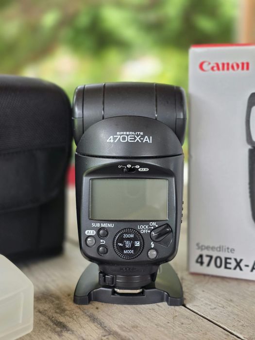 Flash Canon
Canon Speedlite 470EX-AI