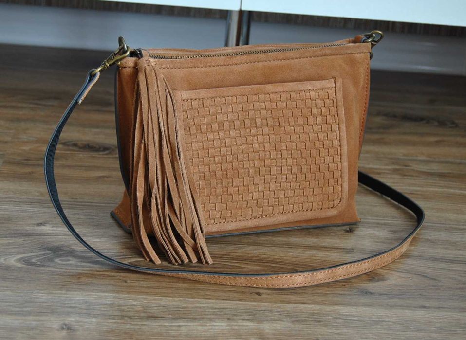 Шкіряна сумка / кожаная сумка кроссбоди