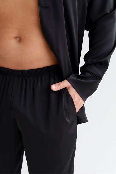 Чоловіча піжама турецький шовк, якісна тканина, М розмір