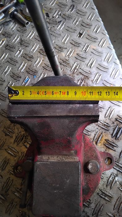 Imadło obrotowe niemieckie 120mm solidne stalowe
