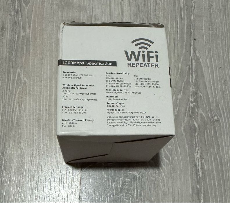 Wifi-extender повторювач, подовжувач сигналу