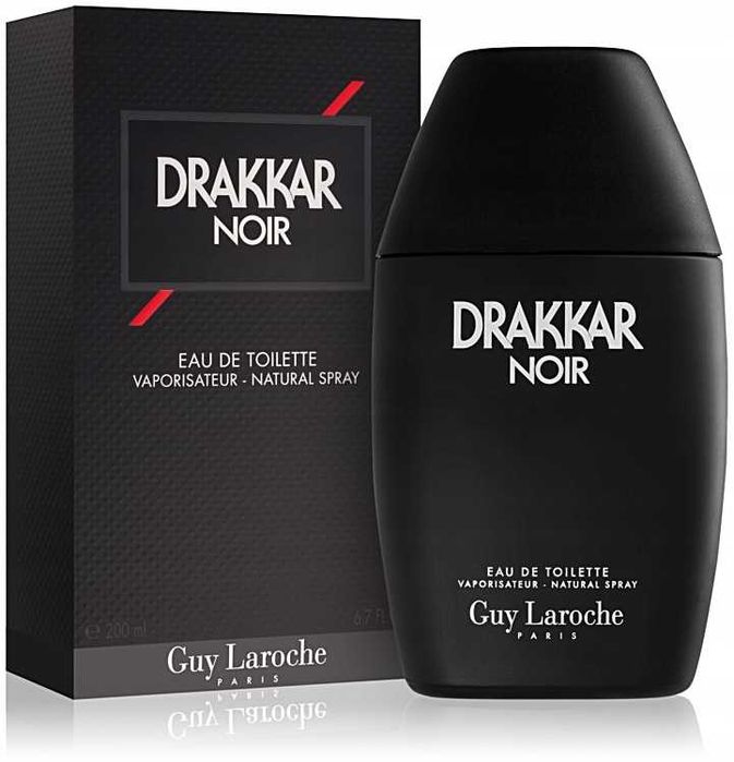 Guy Laroche Drakkar Noir 200ml EDT Woda Toaletowa Perfumy Dla Mężczyzn
