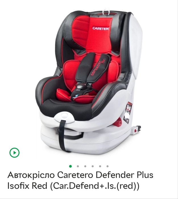 Автокрісло Caretero Defender Plus Isofix