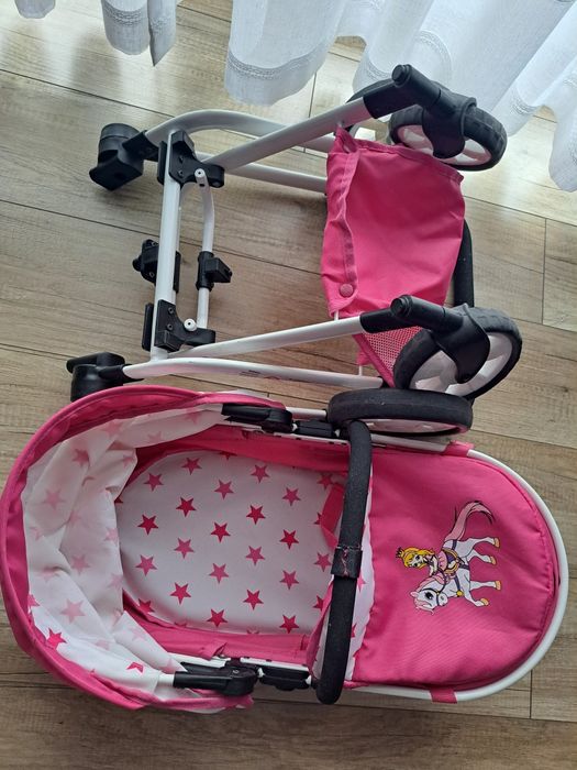 Wózek  dla lalek 2w1