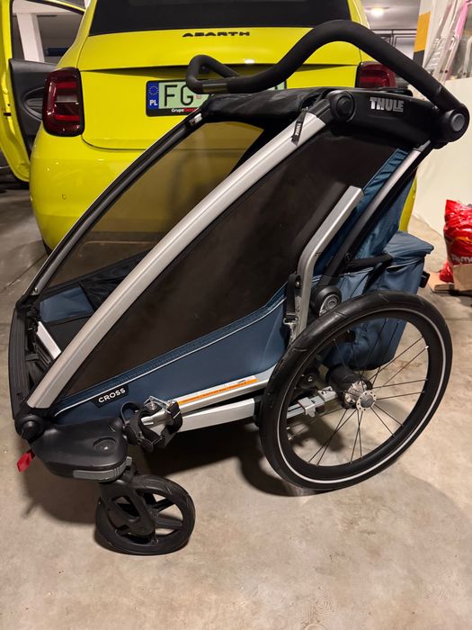Thule CROSS 2 Mallorca Blue przyczepka jak nowa