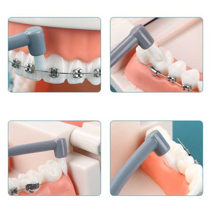 Монопучкова зубна щітка/щітка для видалення нальоту/монопучковая щетка