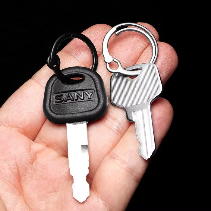 EDC ‼️ Титанові кільця для ключів. Набір 2 шт.