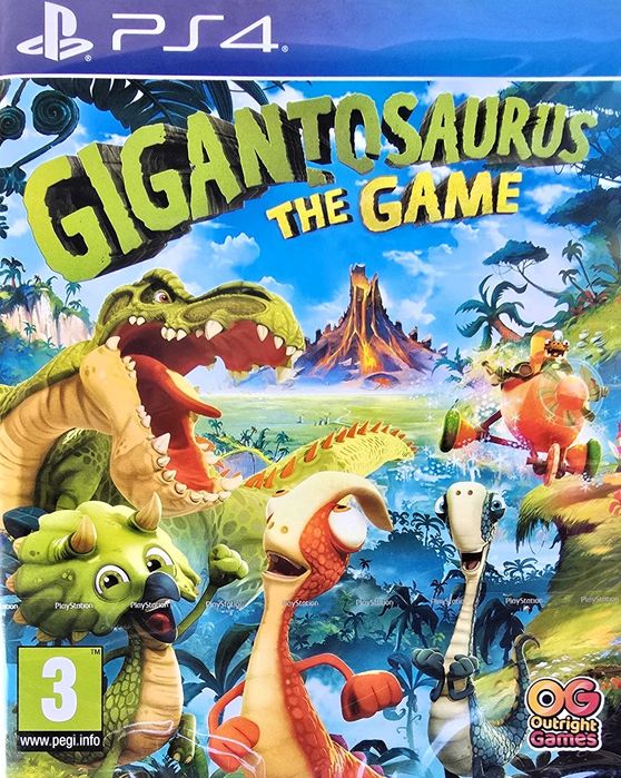 GIGANTOZAUR GRA GIGANTOSAURUS THE GAME PL Playstation 4 Playstation 5 PS4 PS5 Nowa Sklep Multigames Kraków