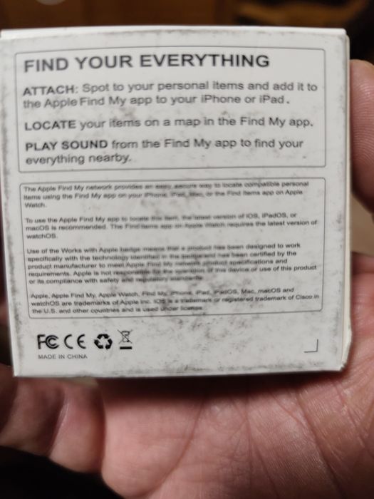 Smart Tag Aple Selada