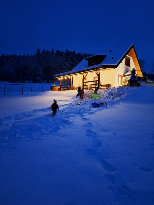 Beskid Niski . Domek z jaccuzi . Nocleg