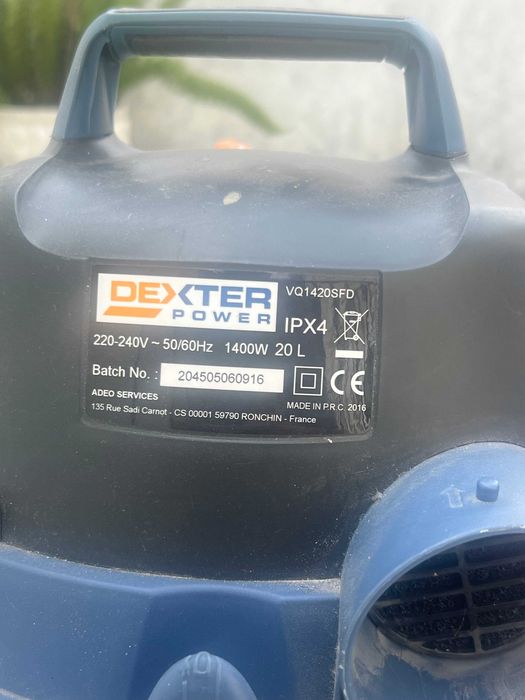 Aspirador Dexter Power - 20L 1400W