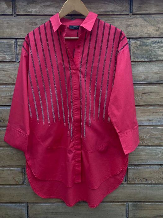 Жіноча якісна сорочка Kazee Туреччина 50-56 розмір Зимова підтримка