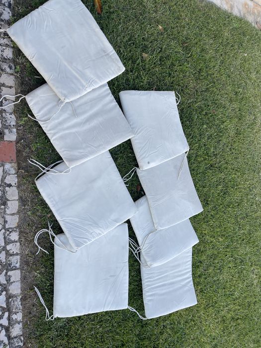 Conjunto 8 almofadas para cadeiras de jardim Leroy Merlin