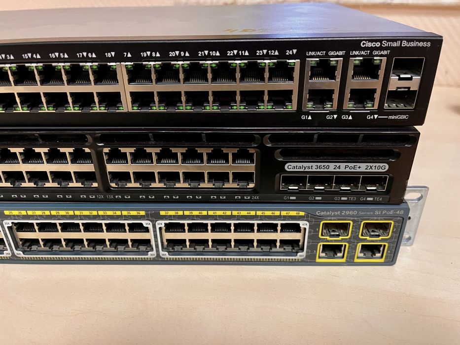 Комутатори Cisco Catalyst/3650/24 2960/48 sf300-24